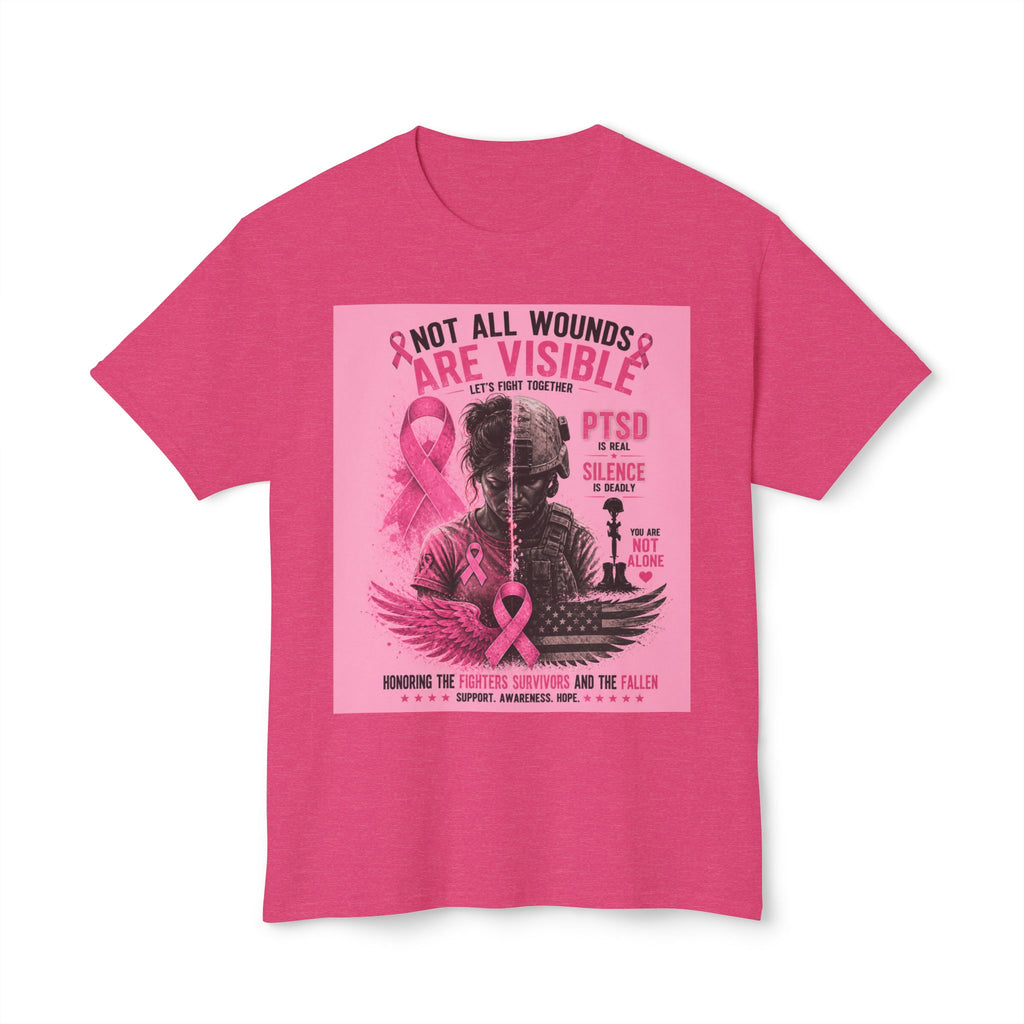 Not all wounds are visible, PTSD, Veteran suicide, In this together shirt
