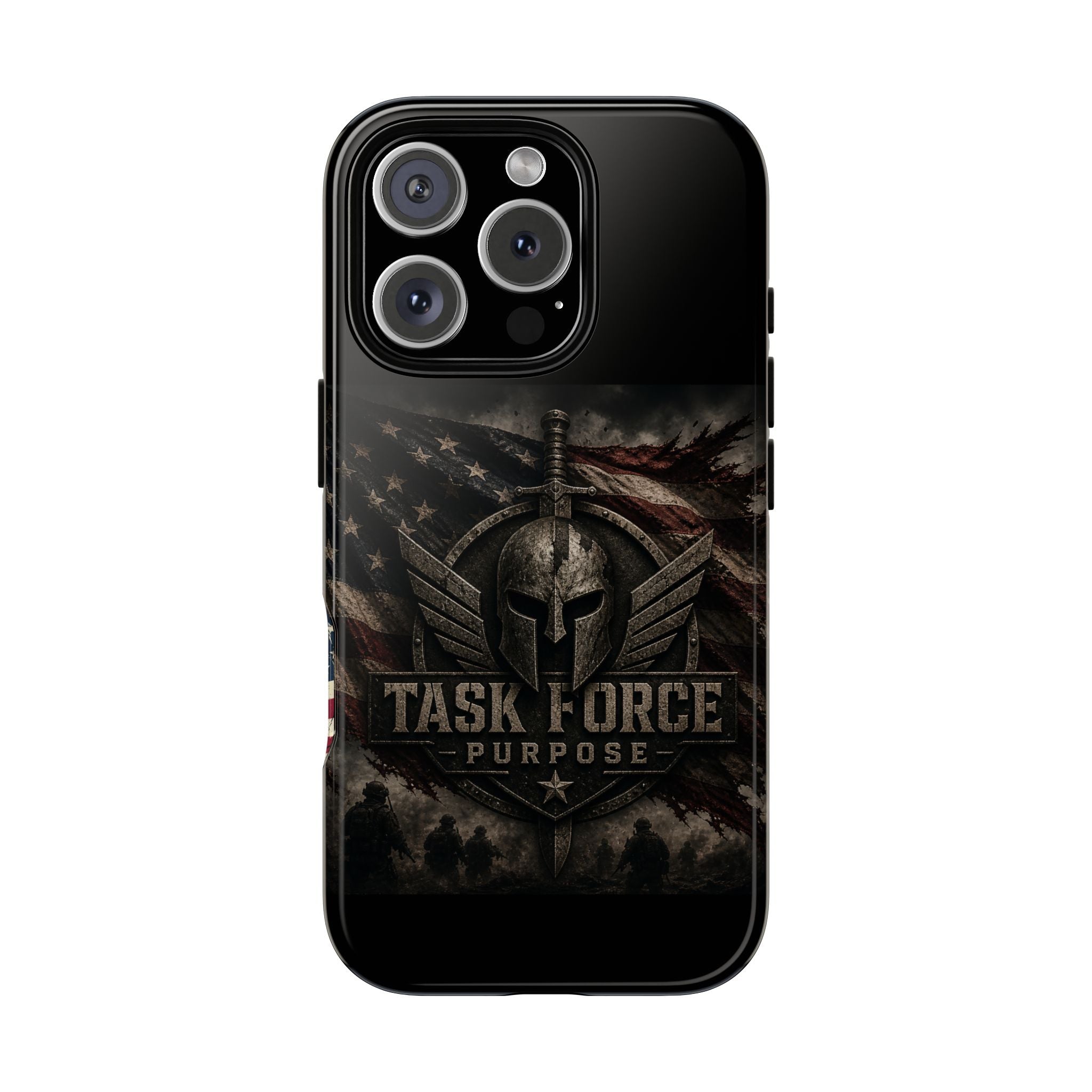 Resilient American Flag Phone Case — Patriotic Tough Case