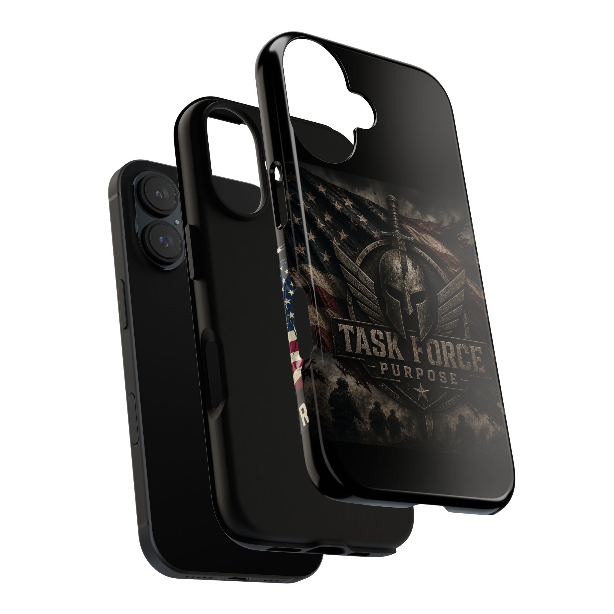 Resilient American Flag Phone Case — Patriotic Tough Case