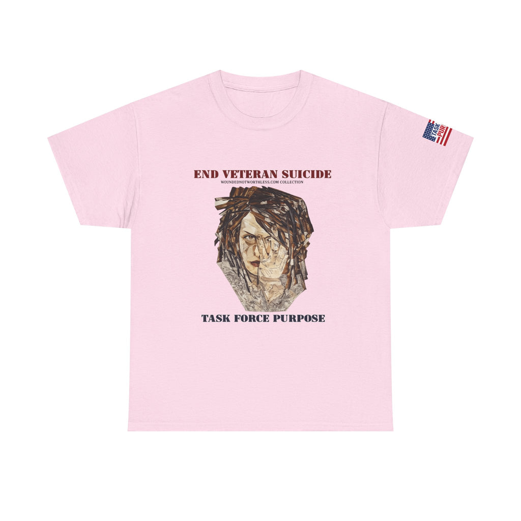 End Veteran Suicide T-Shirt — Task Force Purpose Awareness Tee
