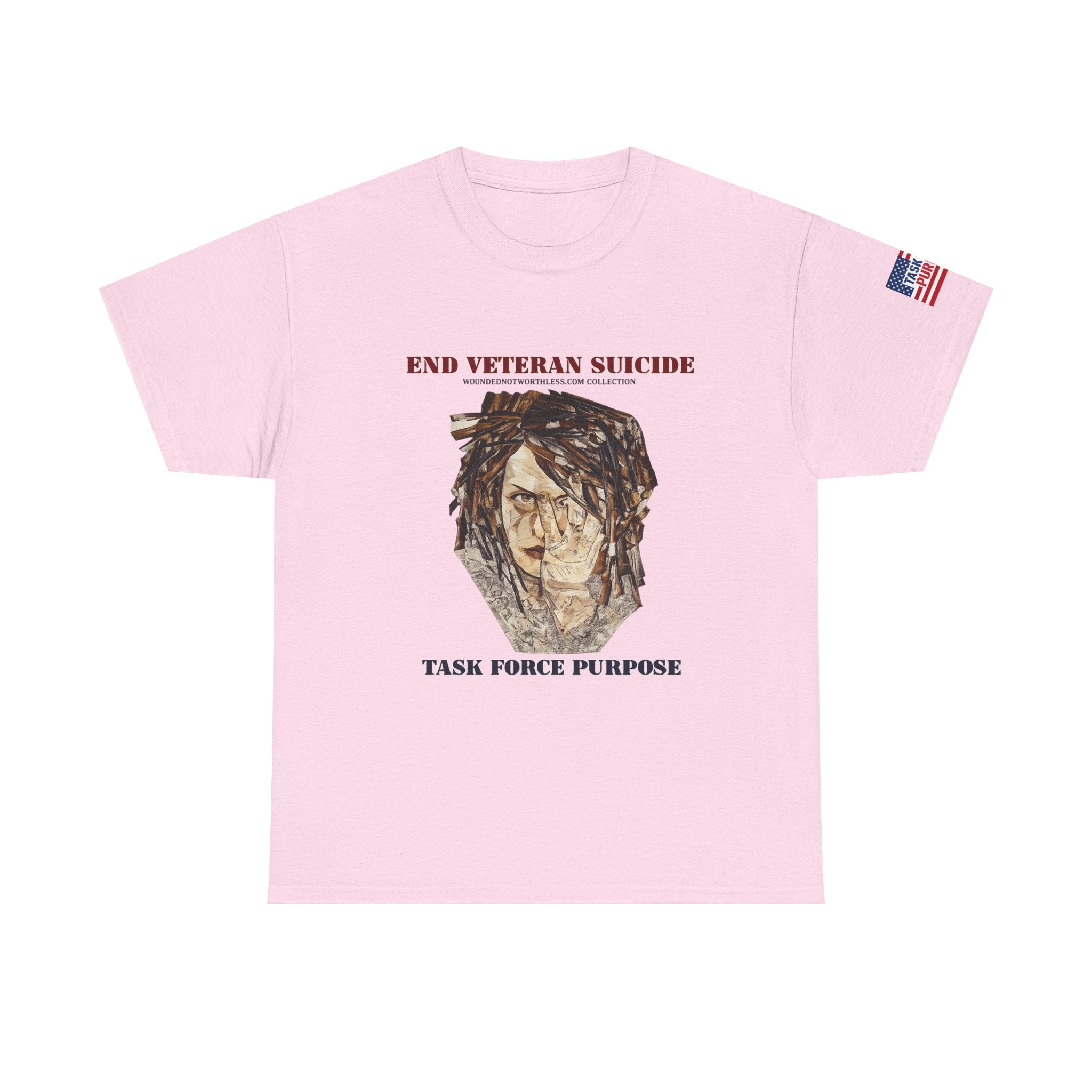 End Veteran Suicide T-Shirt — Task Force Purpose Awareness Tee