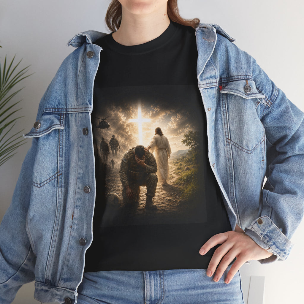 Christian Faith T‑Shirt — Jesus Welcoming the Lost Graphic Tee