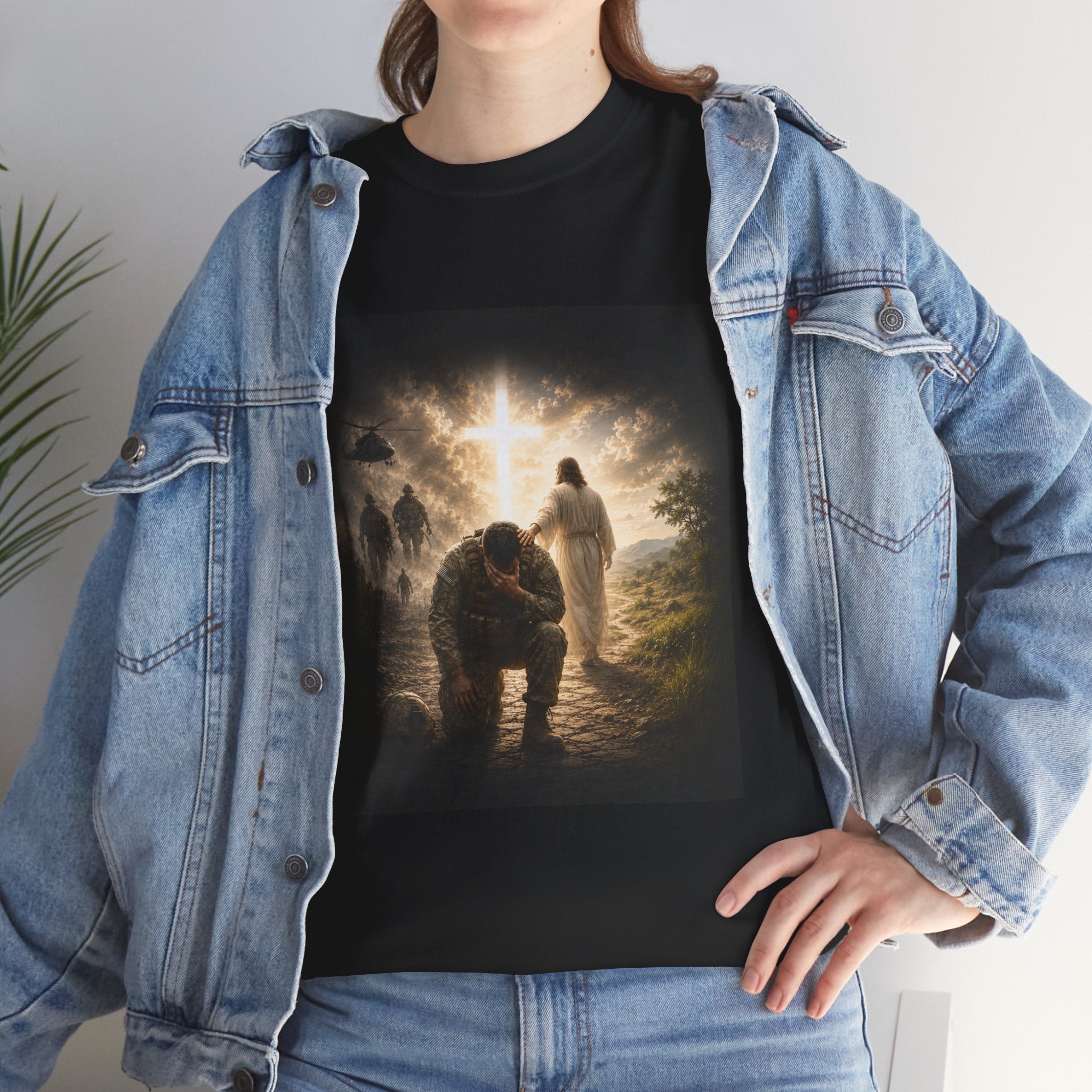 Christian Faith T‑Shirt — Jesus Welcoming the Lost Graphic Tee