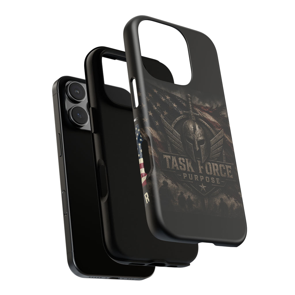 Resilient American Flag Phone Case — Patriotic Tough Case